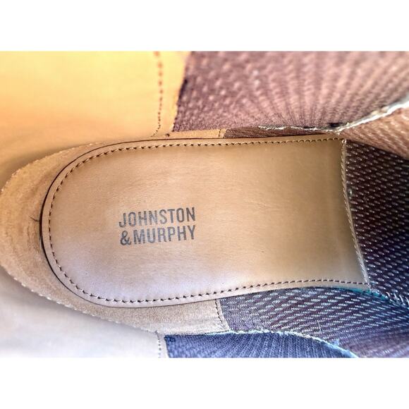 Johnston & Murphy Barrett Chelsea Boots Tan Oiled Suede TRUFOAM Men’s Size 10.5M main image 4